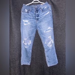 American Eagle Vintage Hi Rise Button jeans size 8